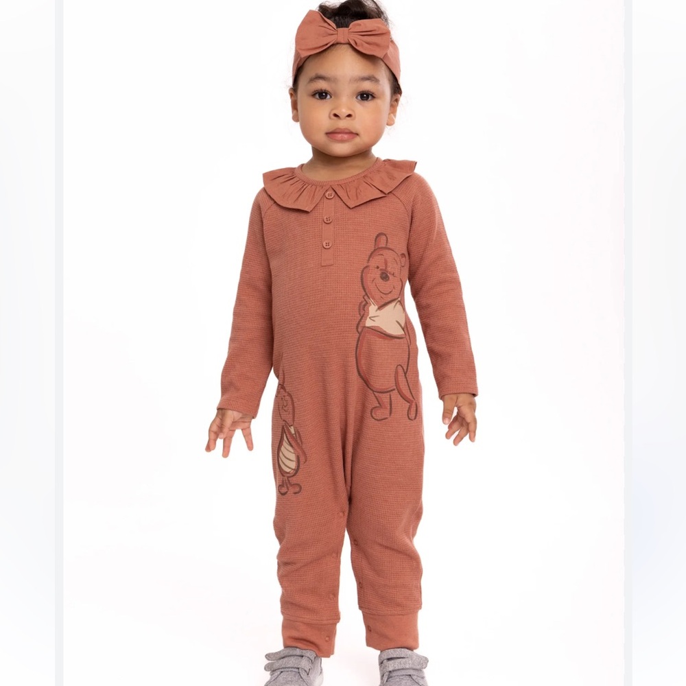 Disney Baby Winnie the Pooh Long Sleeve Romper 0/3 months